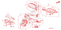 GUARNICAO PAINEL INSTRU.(LH)(LADO CONDUTOR) para Honda CR-V ES 5 portas 5 velocidades manuais 2004