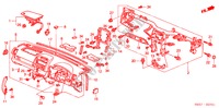 PAINEL INSTRUMENTOS(D.) para Honda CR-V SE-S 5 portas automática de 4 velocidades 2003