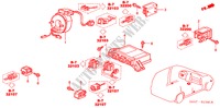 UNIDADE SRS(LH) ( '04) para Honda CR-V ES 5 portas automática de 4 velocidades 2004