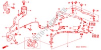 TUBAGENS DIRECCAO ASSIST.(LH) para Honda CR-V EXECUTIVE 5 portas automática de 4 velocidades 2006