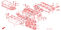 COLECTOR ADMISSAO( '04) para Honda MR-V EX 5 portas automática de 5 velocidades 2003