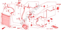 AR CONDICIONADO (MANGUEIRAS/TUBOS)(LH) para Honda JAZZ 1.4LS 5 portas totalmente automática CVT 2002
