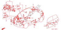 CABLAGEM(D.) para Honda JAZZ 1.4SE 5 portas 5 velocidades manuais 2003