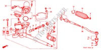 CAIXA DIRECCAO ASSISTIDA(EPS) (D.) para Honda JAZZ 1.4S 5 portas 5 velocidades manuais 2002