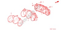 COMPONENTES INDICADORES(NS) para Honda JAZZ 1.4SE 5 portas 5 velocidades manuais 2002