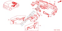 CONDUTA(LH) para Honda JAZZ 1.2LS 5 portas 5 velocidades manuais 2002