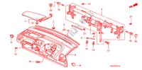 PAINEL INSTRUMENTOS(D.) para Honda JAZZ 1.4SE 5 portas totalmente automática CVT 2003