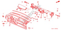 PAINEL INSTRUMENTOS(LH) para Honda JAZZ 1.2S 5 portas 5 velocidades manuais 2002