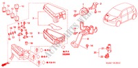 UNIDADE CONTROLO(COMPARTIMENTO MOTOR)(D.) para Honda JAZZ 1.4 SE       SPORT 5 portas 5 velocidades manuais 2005