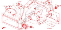 AR CONDICIONADO (MANGUEIRAS/TUBOS)(D.) para Honda JAZZ 1.5 L 5 portas totalmente automática CVT 2007