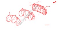 COMPONENTES INDICADORES(NS) para Honda JAZZ 1.2 S 5 portas 5 velocidades manuais 2007