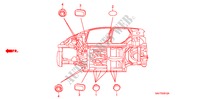 OLHAL(SOB) para Honda JAZZ 1.4 LS 5 portas totalmente automática CVT 2006