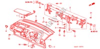 PAINEL INSTRUMENTOS(D.) para Honda JAZZ 1.4 SES 5 portas 5 velocidades manuais 2007