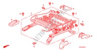COMP. BANCO FR. (E.) (ALTURA ANUAL) para Honda JAZZ S4ES 5 portas totalmente automática CVT 2008
