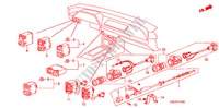 INTERRUPTOR(1) para Honda CIVIC CRX 1.6I-16 3 portas 5 velocidades manuais 1986