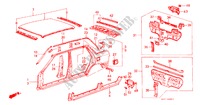 ALTERNADOR(4) para Honda CIVIC GL 4 portas automática de 4 velocidades 1986