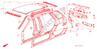 ALTERNADOR(3) para Honda CIVIC SHUTTLE DX 5 portas 5 velocidades manuais 1987