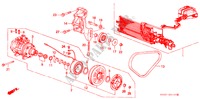 AR CONDICIONADO (COMPRESSOR)(ND) para Honda INTEGRA EX16 5 portas 5 velocidades manuais 1987