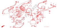 ACUMULADOR(A.L.B.) para Honda LEGEND V6 2.7I 4 portas 5 velocidades manuais 1988