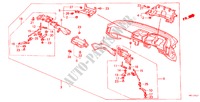 PAINEL INSTRUMENTOS(D.) para Honda LEGEND V6 2.7I 4 portas 5 velocidades manuais 1988