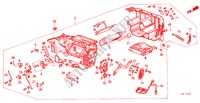 UNIDADE AQUECEDOR para Honda LEGEND V6 2.7I 4 portas automática de 4 velocidades 1988