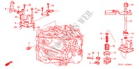 BRACO MUDANCAS(L4) para Honda ACCORD 2.4          VTI-L 4 portas 5 velocidades manuais 2004