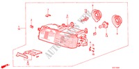 FAROL(2) para Honda ACCORD EX-2.0I 4 portas automática de 4 velocidades 1987