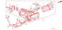 UNIDADE AQUECEDOR para Honda ACCORD EX-2.0I 4 portas automática de 4 velocidades 1987
