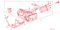 UNIDADE AQUECEDOR para Honda ACCORD LX 1600 4 portas automática de 4 velocidades 1989