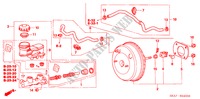 BOMBA PRINCIPAL TRAVOES/ SERVO FREIO(LH) para Honda ACCORD 2.4 EXECUTIVE 4 portas 6 velocidades manuais 2003