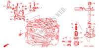 BRACO MUDANCAS(2.0L)(5MT) para Honda ACCORD 2.0 COMFORT 4 portas 5 velocidades manuais 2004
