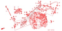 INDICADOR NIVEL OLEO/ TUBO METALICO ATF para Honda ACCORD 2.0 SPORT 4 portas automática de 5 velocidades 2003