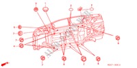 OLHAL(INFERIOR) para Honda ACCORD 2.4 EXECUTIVE 4 portas 6 velocidades manuais 2003