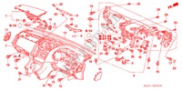 PAINEL INSTRUMENTOS(D.) para Honda ACCORD 2.0 SPORT 4 portas automática de 5 velocidades 2005