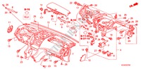 PAINEL INSTRUMENTOS(LH) para Honda ACCORD 2.2 SPORT SE 4 portas 6 velocidades manuais 2008