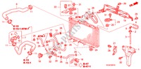 TUBO FLEXIVEL RADIADOR/DEPOSITO RESERVA para Honda ACCORD 2.4 TYPE S 4 portas automática de 5 velocidades 2007