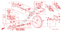 BOMBA PRINCIPAL TRAVOES/ SERVO FREIO(D.) para Honda ACCORD TOURER 2.0 COMFORT 5 portas 5 velocidades manuais 2004
