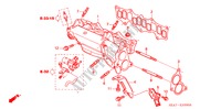 COLECTOR ADMISSAO(DIESEL) para Honda ACCORD TOURER 2.2 SPORT 5 portas 5 velocidades manuais 2004