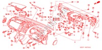 PAINEL INSTRUMENTOS(D.) para Honda ACCORD TOURER 2.0 COMFORT 5 portas automática de 5 velocidades 2003
