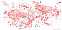 PAINEL INSTRUMENTOS(LH) para Honda ACCORD TOURER 2.0 SPORT 5 portas automática de 5 velocidades 2003