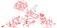 VALVULA EGR(DIESEL) para Honda ACCORD TOURER 2.2 SPORT 5 portas 5 velocidades manuais 2004