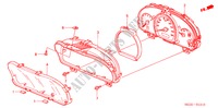 COMPONENTES INDICADORES(NS) para Honda ACCORD TOURER 2.0 SPORT 5 portas automática de 5 velocidades 2006