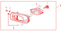 FOG LIGHT para Honda ACCORD TOURER 2.4 EXECUTIVE 5 portas 6 velocidades manuais 2007