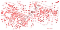 PAINEL INSTRUMENTOS(D.) para Honda ACCORD TOURER 2.2 EXECUTIVE 5 portas 6 velocidades manuais 2007
