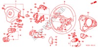 VOLANTE(SRS) (1) para Honda ACCORD TOURER 2.0 COMFORT 5 portas automática de 5 velocidades 2008