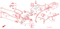 AR CONDICIONADO (MANGUEIRAS/TUBOS)(PGM FI) para Honda PRELUDE 2.0SI 2 portas 5 velocidades manuais 1987