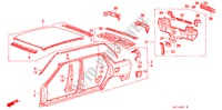 ALTERNADOR(3) para Honda BALLADE EX 4 portas automática de 4 velocidades 1986