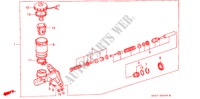 BOMBA PRINCIPAL TRAVOES para Honda CIVIC CRX 1.6I-16 3 portas 5 velocidades manuais 1991