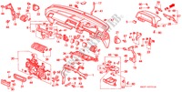 PAINEL INSTRUMENTOS(D.) para Honda CIVIC GL 3 portas automática de 4 velocidades 1990