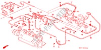 TUBO METALICO INSTALACAO/TUBAGEM(3) para Honda CIVIC GL 3 portas 5 velocidades manuais 1988